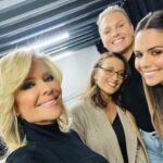 Emily Symons Instagram - About last night ✨🎉🥳 Something special with @georgieparker @sophiedillman @weir.emily and our @homeandaway family ✨ Huge thanks for the glam @lauravazquezbeauty and styling @pipcook1 ♥️♥️