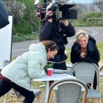 Emily Symons Instagram - Happy birthday to my darling @georgieparker ♥️ here’s a selection of this year’s adventures ➡️➡️➡️ You are an incredible, caring friend and an amazing work wife. You make me laugh every day. Even in the rain/wind/and all other location weather conditions I hate. Have the most wonderful time celebrating with your beautiful family ♥️🎉🎊🥳🎈🎁🍫🍫🍫🎂🍷See you on Monday for ☕️☕️☕️