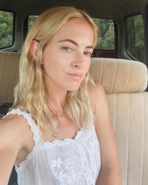 Emily Wickersham Instagram - back to blonde programming 
hair by @ashleyjavierhair