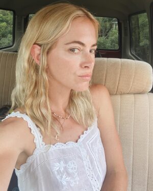 Emily Wickersham Instagram - back to blonde programming 
hair by @ashleyjavierhair