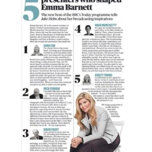 Emma Barnett Instagram - Lovely to do this…. Thank you @timesculture 🙏 
Looking at you @tvnaga @djsaracox @nickferrarilbc Kirsty Young and the late Sir David Frost (and Sir Robin Day). Thank you to you 💪 🎙️ 💪 

#broadcasting #interviewing #influence