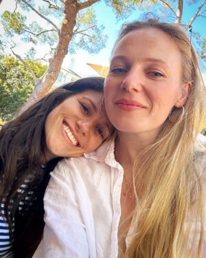 Emma Bell Instagram - Just a person that I love. And she’s pocket sized so I take her with me to kids birthday parties.