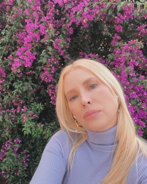 Emma Booth Instagram - Matchy match…. 💜