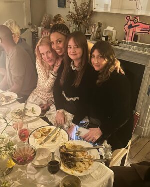 Emma Dabiri Instagram - I’m really bad at having parties for myself and generally prioritising celebrating special moments in my life. 

My birthday was approaching and I was stressing a bit about what to do. I was talking to my dear friend @robertdiament about it & as is so characteristic of his generosity he offered to host a birthday party for me in his beautiful home. 

I haven’t had a birthday party in 5 years and this was my first since leaving London… I was so touched my how many of my friends made the trip to the seaside to celebrate with me… the absolute icing on the cake was my gorgeous brilliant friend @fionaleahydesign offering to design a birthdayscape for me 🤯 I’ve been familiar with Fiona’s work for years and before I had ever met her was slightly obsessed with her ability to transform rooms into real life fairy tale scenes, the fact that she was also Irish was an additional bonus ! When I eventually met her IRL I also discovered that she was a top buzzer   the soundest of the sounders, beautiful, brilliant and kind. A real treasure! 

I love all of these people, so grateful to have you all in my life ! Anyone not pictured I’m so sorry, I don’t love you any less lol was having too much fun to take as many photos as I should, if you have any pls tag   also more pics of the table please 

Heart very full 😭

Thank you too to one of my favourite brands @oliviavonhalle for my beautiful birthday dress, I felt like a slinky minx in it hahaha 🤍🤍🤍