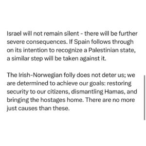 Emma Dabiri Instagram - Ireland recognises the state of Palestine !! (Trigger warning heartbreaking images of murdered Palestinians) 

Over the weekend I spoke at the European Writers Festival I was asked about how my Irishness informs my life and my writing. I said that no matter where I am in the world being Irish is my anchor but didn’t have time to expand too much on what that meant. 

Here’s an example. Irelands recognition of the Palestinian State reflects our own history, the formerly oppressed siding with the currently oppressed. I’ve never really felt more proud to be Irish, nor felt as strongly the necessity of that anchor ! I feel it now keenly in this context, living in the centre of empire, in the beating heart of Babylon where atrocity is normalised and defended everyday, where we are expected to fall in line compliantly and so many clearly do so. But as an Irish person “raised on songs   stories of heroes of renown” of freedom fighters, of steadfastness, of unimaginable bravery and integrity in the face of crushing colonial oppression, I know the difference between the coloniser and colonised and I know that the coloniser will employ the full force of their powerful propaganda machine to dehumanise the colonised and try to convince us that they deserve to be destroyed. 

Have included some images of the response to Irelands decision here too, 

Have also included some images of the daily slaughter being meted out upon Palestinian people…it’s beyond fucking disgusting…how anybody can justify, deny or entirely ignore what’s happening just beggars belief at this stage 
🇵🇸🇮🇪🇵🇸
