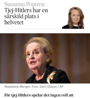 Emma Frans Instagram - Vill bara föra till protokollet att jag myntade begreppet ”tjej-Hitler” år 2017
