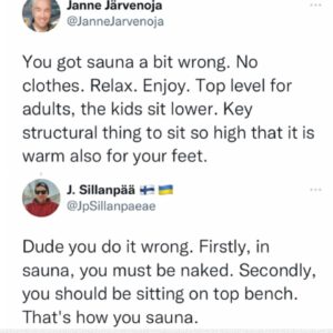 Emma Frans Instagram - Finska twitter är inte imponerade av Andrew Tates flexande i bastun