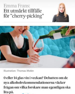 Emma Frans Instagram - Visst är det skönt när man kan välja vilka forskare man ska lyssna på utifrån det man vill tro? #expertparadoxen