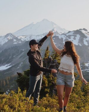 Emma Fuhrmann Instagram - it was so hard keeping him a secret!!! 🤍 Thank you Jesus for all that you’ve done and continue to do, you’re worthy of it all - you really do give amazing gifts to your children! May you continue to be at the center of our hearts!! 

7.7.23 💍 so excited for this next season!! I can’t wait to be your wife!!!! 🤍