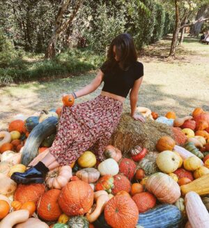 Emma Fuhrmann Instagram - having a gourd time!! :))) 🎃🍂✨