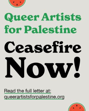 Emma Seligman Instagram - None of us are free until we are all free. Thank you @akkawi.rami for organizing this. Read the full letter at queerartistsforpalestine.org