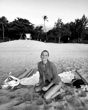 Emma Drobná Instagram - Sunset Beach photo dump🌴🌈🤍