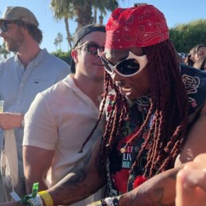 Emma Keitmann Instagram - Day 2 Revolve festival 🌴✨
And my second outfit 

We saw Sean Paul, Ludacris & T pain 😭🫶🏼
Photographe: @lilybarriere 📸

#coachella2024  #coachella #revolvefestival