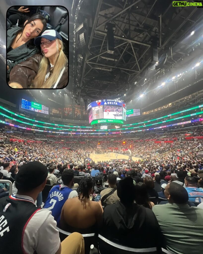 Emma Keitmann Instagram - My first NBA match in LA 🏀😍