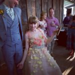 Emma Myles Instagram - We got married 4 years ago and I’ve been popping off ever since. Happy anniversary to my very patient, gentle, shy, funny, sweet, dorky, dreamboat of a husband. I love you the most Mr. Darcy.
