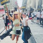 Emma Myles Instagram - If you know anything about me, it’s that if I am anywhere near something that looks like a pole, I turn into Happy Gilmore (slide 2). I also very much enjoy justice. Welcome to my strike era. Special appearance by dream girl @lanibecker
