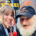 Emma Myles Instagram - Today was a wild turn out walking alongside our peers. Shout out to my bestie Jenna who looks exactly like Neve Campbell here, shout out to my face for summing up the vibe of how we all feel, and shout out to finally meeting my hero Radio Man. I can’t tell you how many times I’ve yelled “SCHOOL IS FOR FOOLS LOOK AT MEEEEE” out of context. It was a big day. The solidarity is unbelievably strong. I will always be proud to be an actor. And hopefully someday soon the studios will be proud to have us and give us a contract that reflects that. Until then, we’ll see you on the line. 📸 @gettyimages