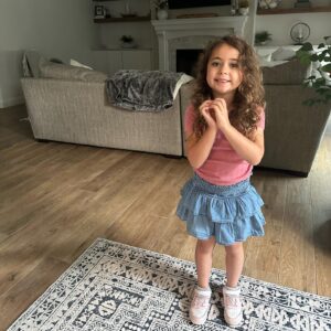 Emme Rylan Instagram - First day of school! ❤️❤️❤️