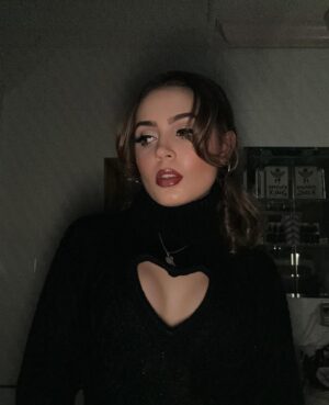 Emmy Perry Instagram - 🖤I’m finding being alive fascinating🖤
.
.
.
.
.
.
.
.
.
.
.
.
.
.
.
.

#aesthetic #explore #explorepage #coquette #ootd  #makeup #vintage #retro #fashion #poorthings #darkaesthetic #dark #love