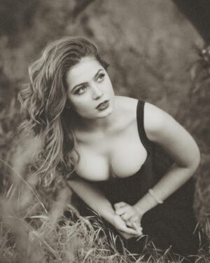 Emmy Perry Instagram - who knows where the time goes?🖤