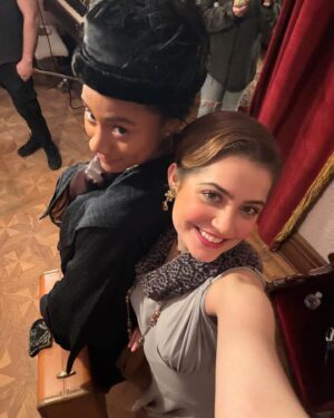 Emmy Perry Instagram - That’s a wrap!🖤🦌
