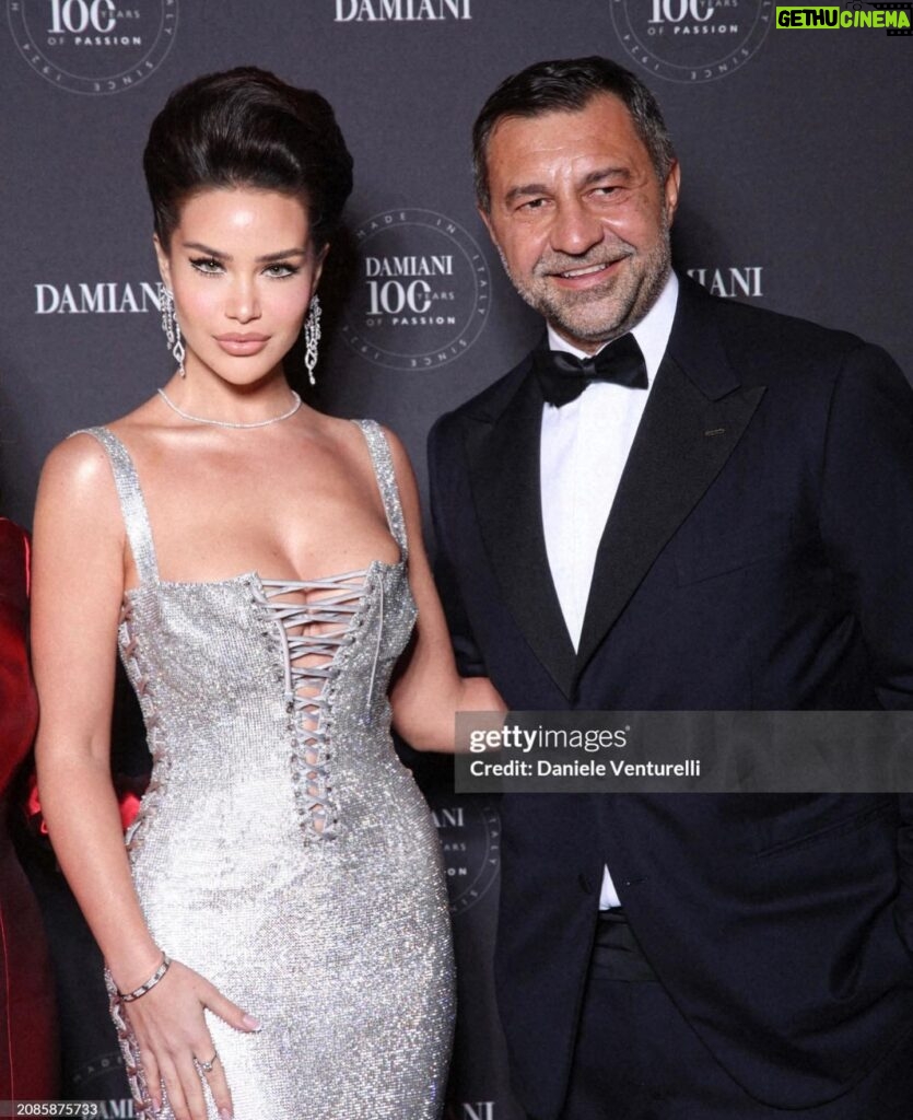 Endi Demneri Instagram - Cento Anni Di Made In Italy ! Cento Anni Di Tradizione ! Grazie @silviagrassidamiani @giorgiograssidamiani @guidograssidamiani per l’incantevole serata ✨ #damiani100years 🤍