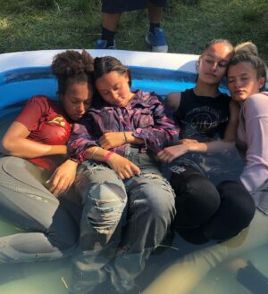 Erana James Instagram - THE WILDS IS OUT NOW!! 
Thank you Jamie, @abharris and @streichertime for all your support. Show these beautiful women some love on @amazonprimevideo NOW!!!