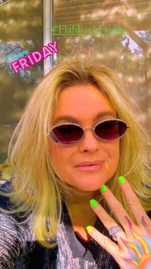 Erika Eleniak Instagram - It’s the Neons for me. Always was, always will be. 
#80’s