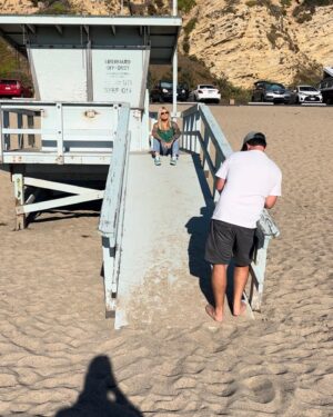 Erika Eleniak Instagram - Stunning day! So beautiful.
Filmed for Baywatch: The American Dream Documentary today.
Thank you, Matt, Miles, Nicole & Liz.
@baywatchtheamericandream