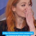 Erika Christensen Instagram - A broken knee & breastfeeding didn’t stop @erikachristensen from competing on @ninjawarrior 💪💪💪 #americanninjawarrior #motherhood #strength