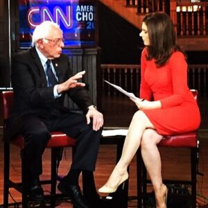 Erin Burnett Instagram - @berniesanders on debating @hillaryclinton: "Let's do it."