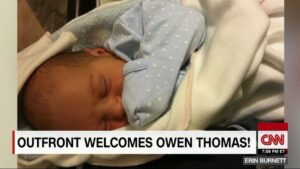 Erin Burnett Instagram - Welcome to the world, Owen Thomas Burnett Rubulotta!
@CNN #OutFront anchor @erinburnett and husband David Rubulotta are the proud parents of a baby boy who arrived on Monday, Aug. 20, at 9:01 a.m.