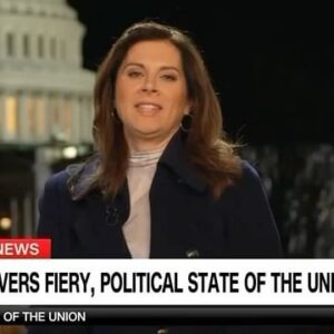 Erin Burnett Instagram - Former First Lady of California and women’s rights activist, Maria Shriver, attended President Biden’s State of the Union address as a guest of First Lady Jill Biden. She joined Erin live after the speech.