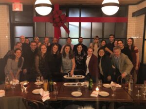 Erin Burnett Instagram - Celebrating another great year with the wonderful #OutFront team. Happy holidays!