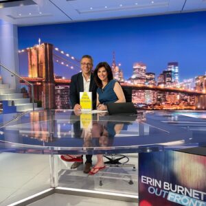 Erin Burnett Instagram - So great having @ianbremmer back on set! He and Erin talked about Ukraine and his new book, The Power of Crisis.