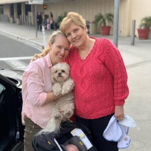 Erin Cummings Instagram - When your mom is also your best friend, time flies. 3  weeks wasn’t enough. Time for Grandma CC to move to LA!