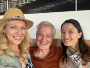 Erin Cummings Instagram - Moonstruck
Doubt
The Dreamer Examines His Pillow
Four Dogs & A Bone
Women of Manhattan

These are just a few of my favorite stories from the magical mind of John Patrick Shanley, that handsome devil sandwiched between me and @iamscottiet from our LA date yesterday. 

For years, I would memorize and dissect monologues from his plays and silently mouth his dialogue spoken by other actresses in my classes. I wanted to breathe life into one of Shanley’s deliciously flawed heroines.

A few weeks ago, a bomb dropped on my career that plummeted me into despair, disappointment and grief. In the wake of that grief came a call from my witchy sister Scottie that pulled me from the rubble & reignited my creative spirit.

For everyone fortunate enough to get a ticket to tonight’s performance of John Patrick Shanley’s new play, “Drop Off,” I’m thrilled for you. I wish I could read it again for the first time and go on this roller coaster of a ride with you through your eyes and ears tonight! I can’t wait to share this story with you and I’m honored to be a part of it. 

I’m grateful to Scottie for being such a generous actress that she always thinks of others to elevate around her. I’m grateful to @for_the_actor for casting me and for her seemingly effortless direction (that I know is a lot of hard work!). I’m grateful to Scottie, @therealdavecoleman & @robyncohenactingstudio for their beautifully tragic and tragically beautiful portrayals of the rest of our family. And I’m grateful to @johnp.shanley for writing Susie, for having me on board and for generously sharing so much of himself and his supremely delightful wit during our time together. 

❤️