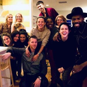 Erin Daniels Instagram - What a gift. I am extraordinarily thankful for this group of adopted family. Thank you Adrian (@adriansalpeter), Leish (@leisha_h), Kate (@kateomoennig) and all of you for making this Thanksgiving one of the best and most memorable. I love you guys so much! #friendsgiving, #familywechoose, #sistersfromothermisters, #brothersfromothermothers