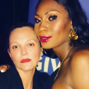 Erin Daniels Instagram - Ms. Dominique Jackson if you’re nasty.. @dominiquet.a.r.jackson, @adriansalpeter, #epicnight, #beautygoals