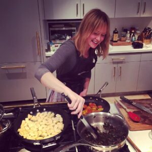 Erin Daniels Instagram - Spoiled rotten for dinner with the trencher girls... Yummy!