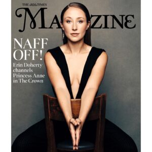 Erin Doherty Instagram - Sat down with @thetimesmagazine to discuss all things Anne and @thecrownnetflix 

Photography @mattholyoak
Makeup @lizpughmakeupartist
Hair @thebradylea
Styling @mrfabioimmediato