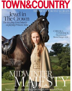 Erin Doherty Instagram - Had a gorgeous time with this beauty the other day. And these beauties @townandcountryuk
Photographed by @richardphibbs 
Styled by @mirandaalmond 
Casting/Associate Editor: @TomMacklin @TomMacklinStudio 
Picture Director: @RachelLouiseBrown1
Creative Director: @JoGoodby 
Make-Up: @AnitaKeeling  
Hair: @BjornKirschker 
With thanks to @LydiaSMag @AvrilMair
Interview by Sophie Elmhirst 
@publiceyecomms
#TownandCountryUK #thecrown