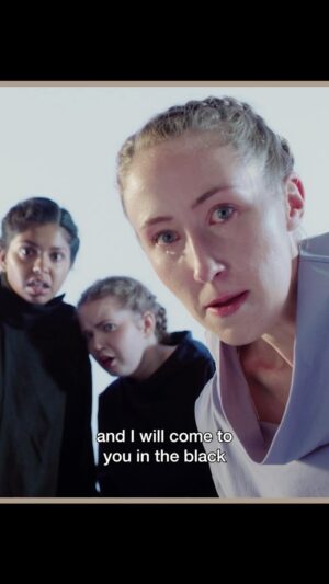 Erin Doherty Instagram - "I will bring a pointy reckoning that will shudder you."

A witch hunt is beginning in Salem: The Crucible opens 14 Sep.

Arthur Miller’s gripping parable of power and its abuse is directed by director Lyndsey Turner.

#TheCrucible #ArthurMiller #Theatre #Acting #ErinDoherty #NationalTheatre #NTLive