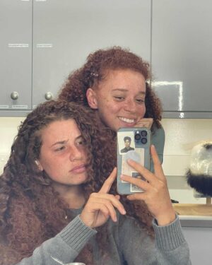 Erin Kellyman Instagram - WILLOW ep 4 🤎 

I was off with covid for a lot of this ep so this is just a @whosjodie appreciation post. Thank you for having my back and playing Jade’s 🤪 my literal SISTER, I love you girly 🫶🏽