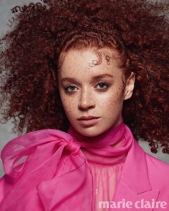 Erin Kellyman Instagram - Massive thank you to @marieclaireuk for having me be apart of this incredible feature! ‘Women in fantasy’ shot by the wonderful @kylegalvin_ Styled by: @sarahroseharrison Hair: @nicola_harrowell Make up: @carollopezreid