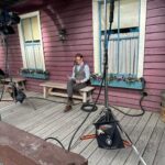 Erin Krakow Instagram – #SPS – ⚠️ Caution: Men At Work

@wcth_tv Sunday nights @ 9/8c on @hallmarkchannel 
@schearthome #Hearties