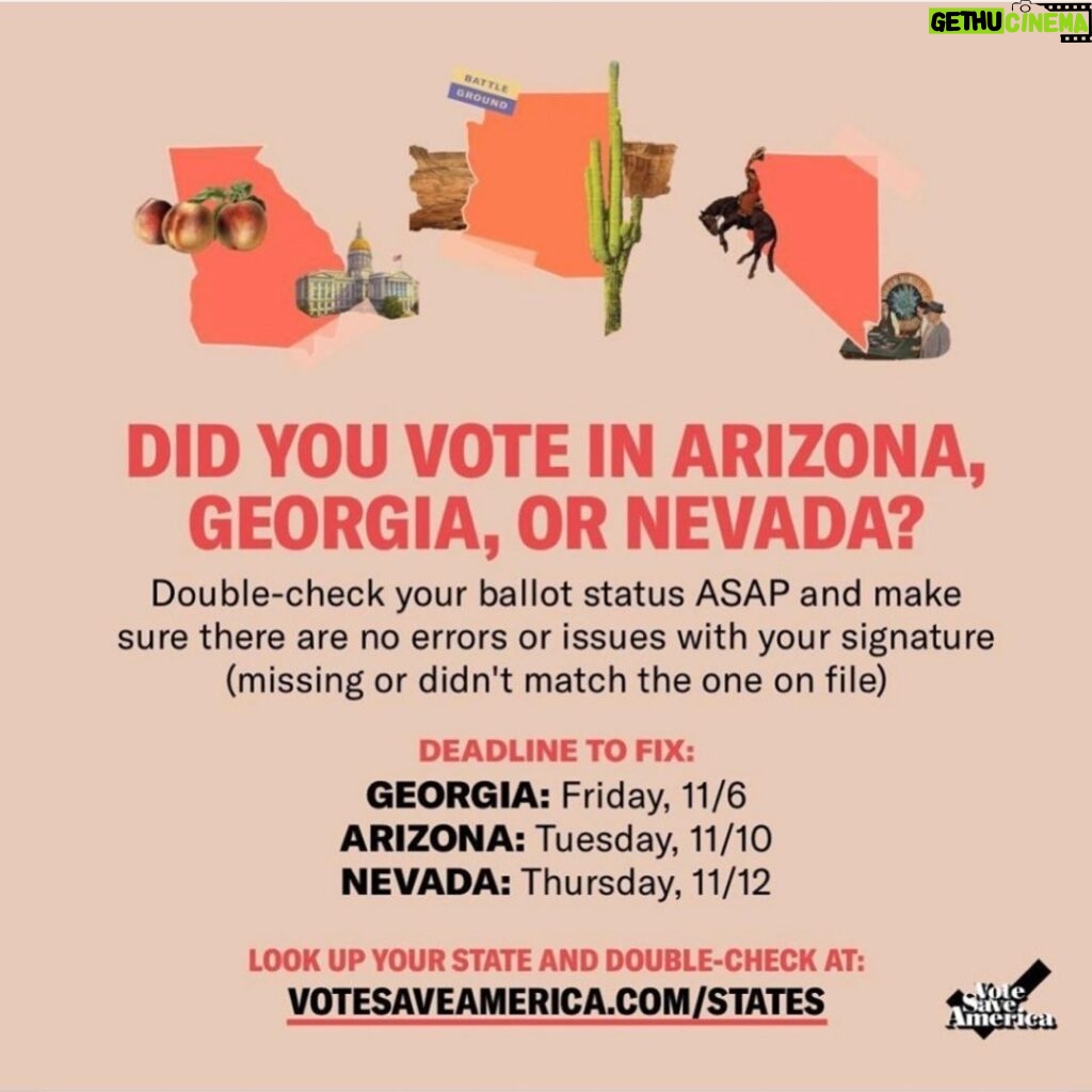 Erin Richards Instagram - #votesaveamerica