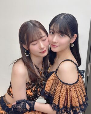 Erina Ikuta Instagram - ストレートヘアでコンサートした時に
北川莉央ちゃんと似とったけん
一緒に撮ってもらった🫢🫢
⁡
清楚かわいい♡
⁡
いつどんな時でも褒めてくれる北川莉央ちゃん！
⁡
⁡
#morningmusume24 #モーニング娘24 #helloproject #えりぽんかわいい #生田衣梨奈のVSゴルフ6 #生田衣梨奈 #ootd #l4l #love #ゴルフ女子 #北川莉央