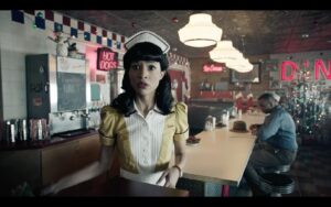 Erinn Westbrook Instagram - TONIGHT. ❤️ Travel through time with Tabitha Tate on @thecwriverdale. Many thanks to @writerras for the opportunity to lead this episode “Angels in America,” @evkmartin   our talented & committed writers for the beautiful story and @claudiayarmy for her vision and collaborative spirit. To our crew: nothing would be possible without your hard work, thank you. Although Riverdale is, in so many ways, a land of the fantastical, I’m grateful to touch upon important issues that were (& are) very much real in this ep. Don’t miss it. ❤️