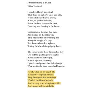 Erinn Westbrook Instagram - 🕊 an evening walk reminded me of a poem reminded me of a picture and so, here we are. Highlighted my favorite stanza... Hope a bit of Wordsworth brings you the same peace it brought me. Thinking of you guys & sending love.